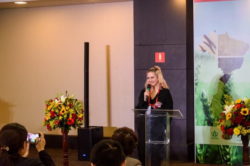 成都新朝陽赴巴西參加重要農業交流活動并亮相ACE農化展，公司生物技術和產品引發高度關注